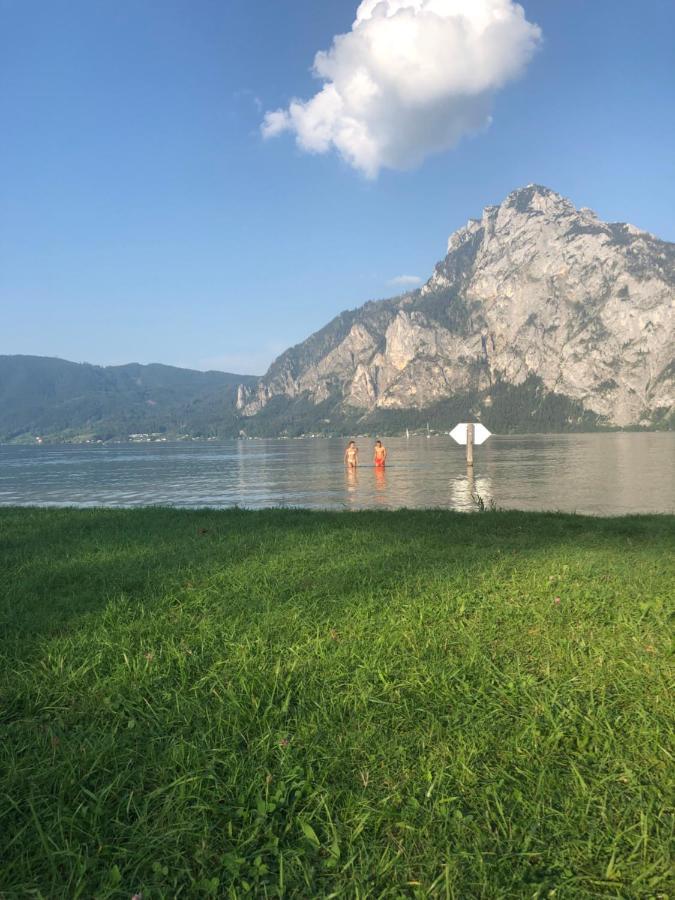 Bergglueck - Gemuetliches Appartement Am Traunsee Altmünster エクステリア 写真